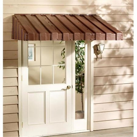 Door Canopy 42 in. Brown