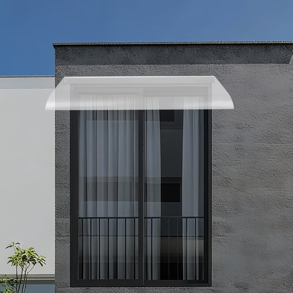 Door Canopy Awning Shelter Front Back Porch Outdoor Shade Patio Roof Rain Cover