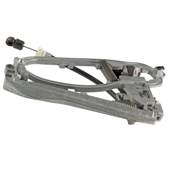 Door Carrier, Right Rear Passenger Side, Silver, Steel Construction-Door Handle Carrier Rear Right Passenger Side