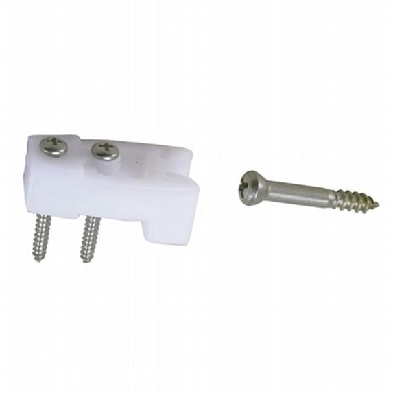 Door Catch - White Polymer
