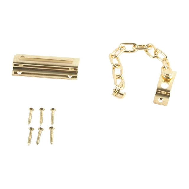 Door Chain Lock Heavy Duty Stainless Steel Security Chain Door Guard ...