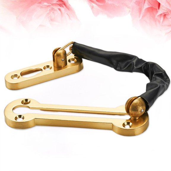 Door Chain Security Lock Zinc Alloy Thickened Slide Bolt For Home Hotel Apartment Dormitory Silver Door Extruded Chain Metal