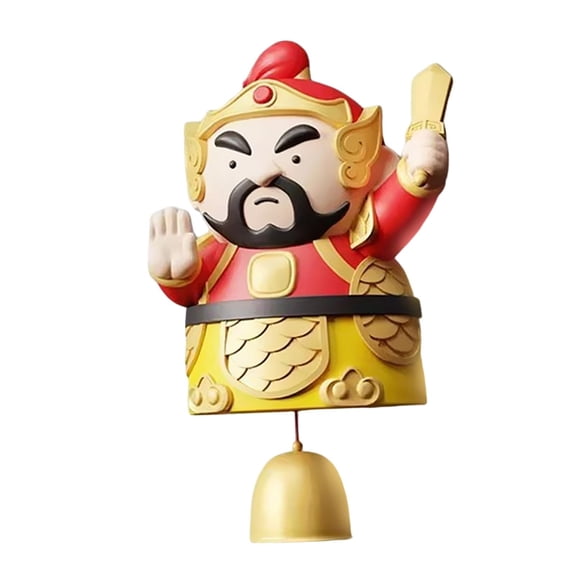 Door Chime Feng Shui Bell Shopkeepers Bell Durable Brass Resin for Bedroom Office Store Use