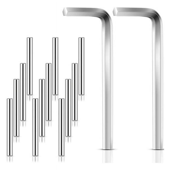Door Closing Hinge Pin Spring Loaded Spring Hinge Tension Pin Replacement Kit,Metal Pin Nail for Self Closing Door Hinge