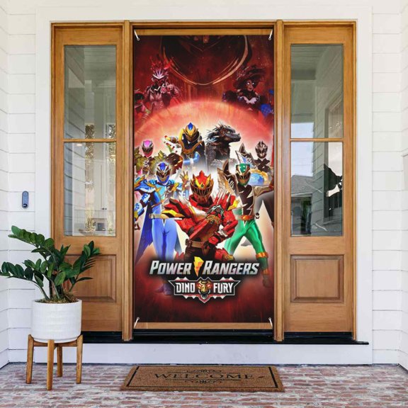 Power Ranger Door Decorations Power Rangers Party Supplies in Party & Occasions - Walmart.com