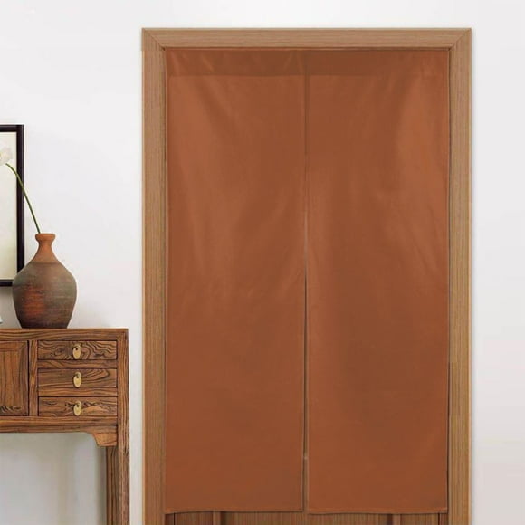 Door Curtain 34x56in, Shade And Dust Protection Privacy Door Curtain, Suitable For Home Office Window Kitchen Bathroom Bedroom And Other Scenes Terracotta