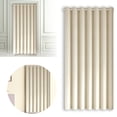 thumbnail image 1 of Door Curtain for Doorway Privacy Thermal Insulated Blackout Room Divider Curtain Panel with Grommet Top,No-Rod Door Curtain for Bedroom,Living Room,Room Darkening Drape for Patio,Door&Room Separation, 1 of 5