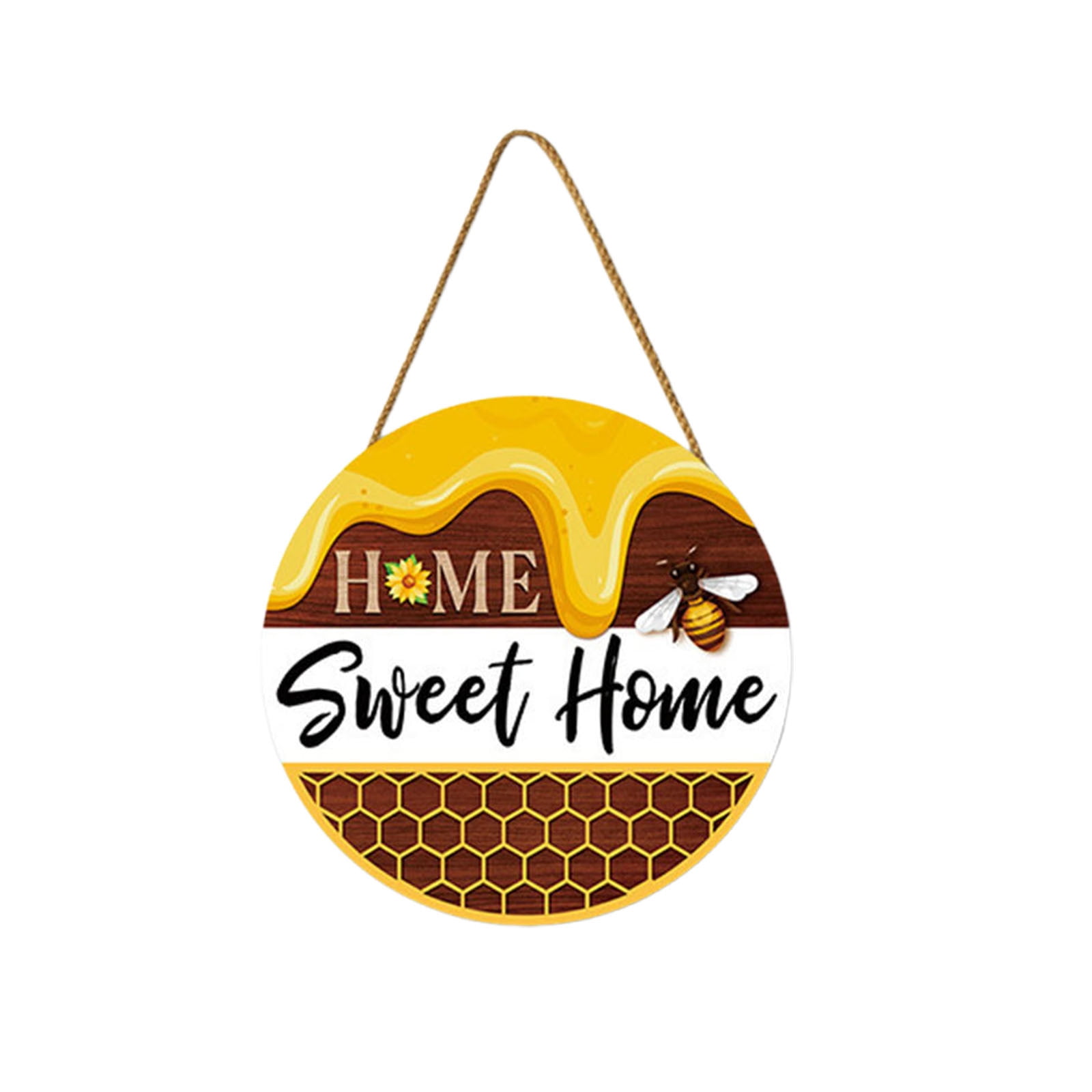 Door Decor for Home Wooden Door Hanger Kind Grateful Welcome Signs for