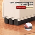 thumbnail image 1 of Door Draft Stopper, 35.4 Inch Self Adhesive Door Sweep Weather Stripping, PVC Under Door Seal for Draft Dust Noise and Air Gap Blocking, Bottom Door Guard for Bedroom Bathroom Office and Entryway, 1 of 6
