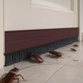 thumbnail image 1 of Door Draft Stopper, 35.4 Inch Self Adhesive Door Sweep Weather Stripping, PVC Under Door Seal for Draft Dust Noise and Air Gap Blocking, Bottom Door Guard for Bedroom Bathroom Office and Entryway, 1 of 6