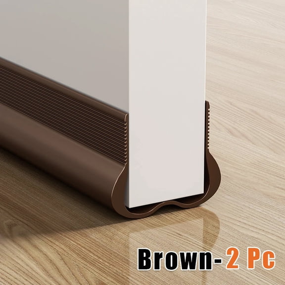 Door Draft Stopper - 36.7" Thick Weather Stripping, Blocks Cold Air/Dust, Noise Reduction, Durable PVC for Indoor/Outdoor Use