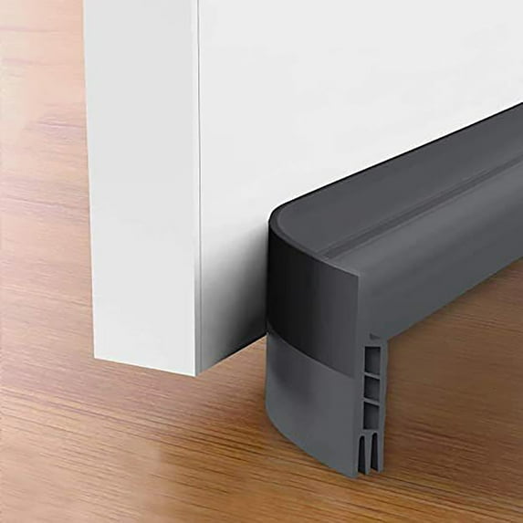 Under Door Draft Stopper - Adjustable Weather Stripping Reduce Cold Air, Dust, Odor, Soundproof Door Blocker for Bottom of Door Suitable for Interior/Exterior Doors