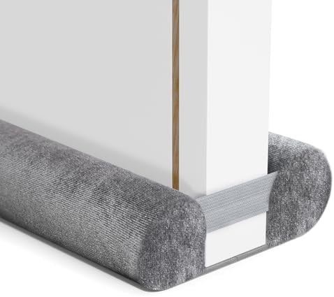 Image result for Door Draft Stopper for Bottom of Door, Under Door Gap Filler/Seal for ...