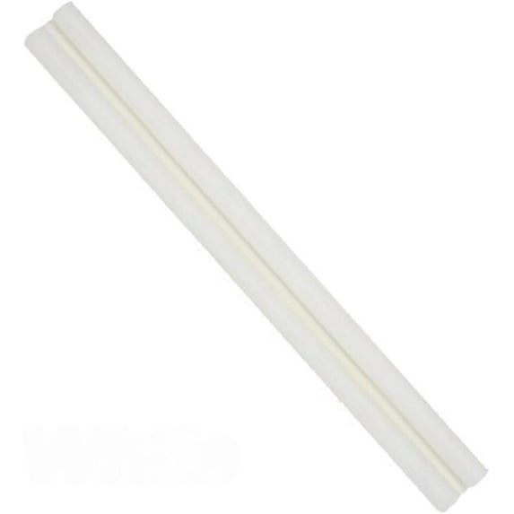 Door Draft Stopper for Bottom of Doors - 36 Inch Under Door Draft - Reduces Air Draft, Noise & Sound -Gap Filler - Adjustable Door Sweep Draft Seal Window Sealer (White, 36.6 inch)