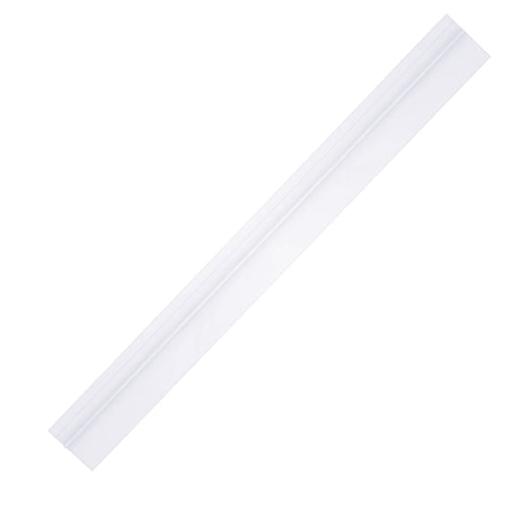 Door Draft Stopper Bottom One Sided Under Door Draft Blockers, 39.37" Cutable Insulator Doors Sweep, Fits for Interior/Exterior Doors,1 Pack (White)