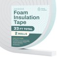 thumbnail image 1 of Door Draft Stopper for Cold Air Protection – Window Insulation for Winter with Strong Adhesive – Weather Stripping Door Seal for Tight Gaps – Door Weather Stripping, Door Seal & Stoppers for Bottom, 1 of 6