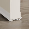 thumbnail image 1 of Door Draft Stopper, Cuttable Weather Stripping Door Seal, Strong Adhesive Door Sweep for Exterior and Interior Doors 37” Length(Small Size for Thickness 1.37"-2.16"), 1 of 6