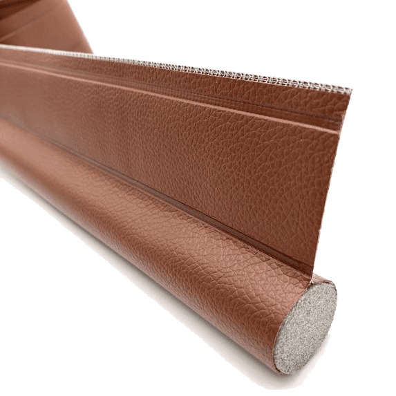 Door Draft Stopper, Door Blocker Door Sweeps for Interior and Exterior Doors Triangle Door Sealer for Bottom of Door - Brown
