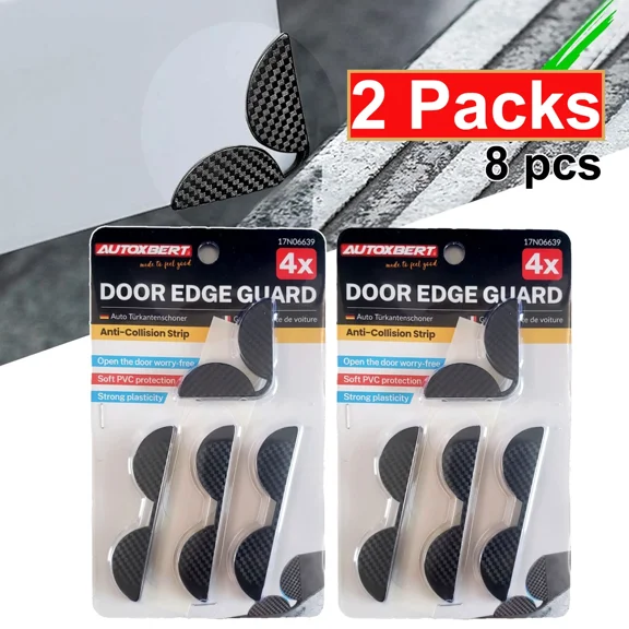 Door Edge Corner Scratch Anti-Collision Guard Protector Strip Accessories 4Pcs