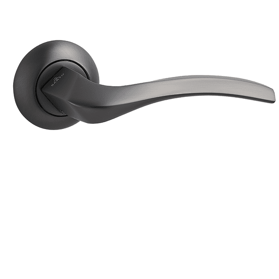 Door Euro Handle PORTLAND for Magnetic Lock, Graphite, Dummy - Walmart.com