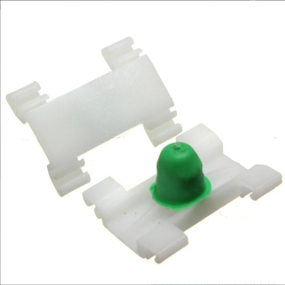 30x Zierleisten Clips Für BMW 3er E36 E46 - Weiße Befestigungsclips Mit Tülle | Ersatz Für 51131960054