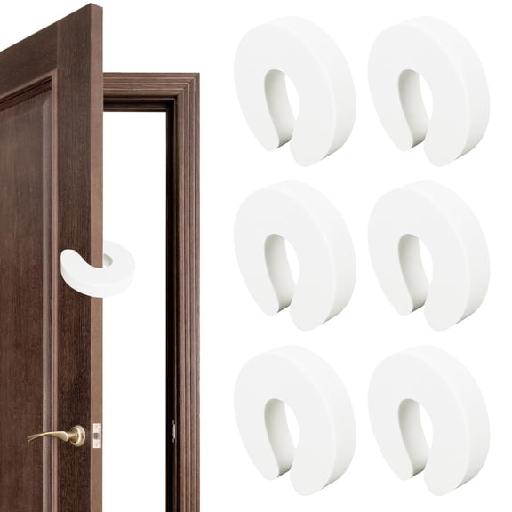 Door Finger Pinch Guard, 6 Pack Foam Door Stopper,Anti Door Slam Stopper for Safety & Protection Door Slam Stopper