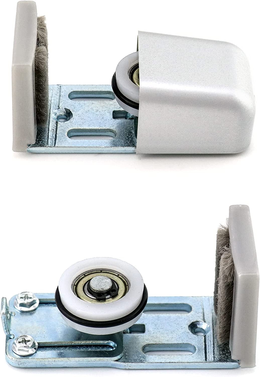 Door Floor Guide, Adjustable Barn Door Roller Guides, Non-Scratch