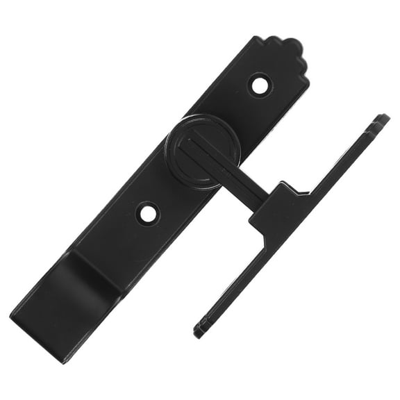 Door Floor Latch Deadbolt Door Lock 13.00X5.50X2.50CM Black
