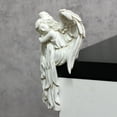 thumbnail image 1 of Door Frame Angel Decor, Door Corner Sleeping Angel Statue Decor Left Or Right Resin Corner Angel Figurine for Home Living Room Office Decor, 1 of 9