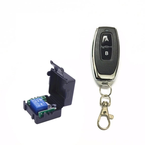 Door Gate Car DIY 433Mhz DC 12V 1CH Relay Remote Control Transmitte Remote Switch DC 12V 1 Channel Multi-Function Remote Control Switch