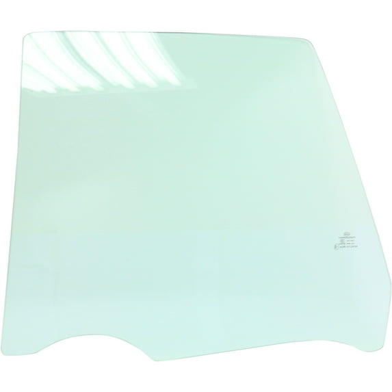 Door Glass Compatible with 1992-1996 Toyota Camry Rear, Left Driver Green Tint FD4515 GTNN