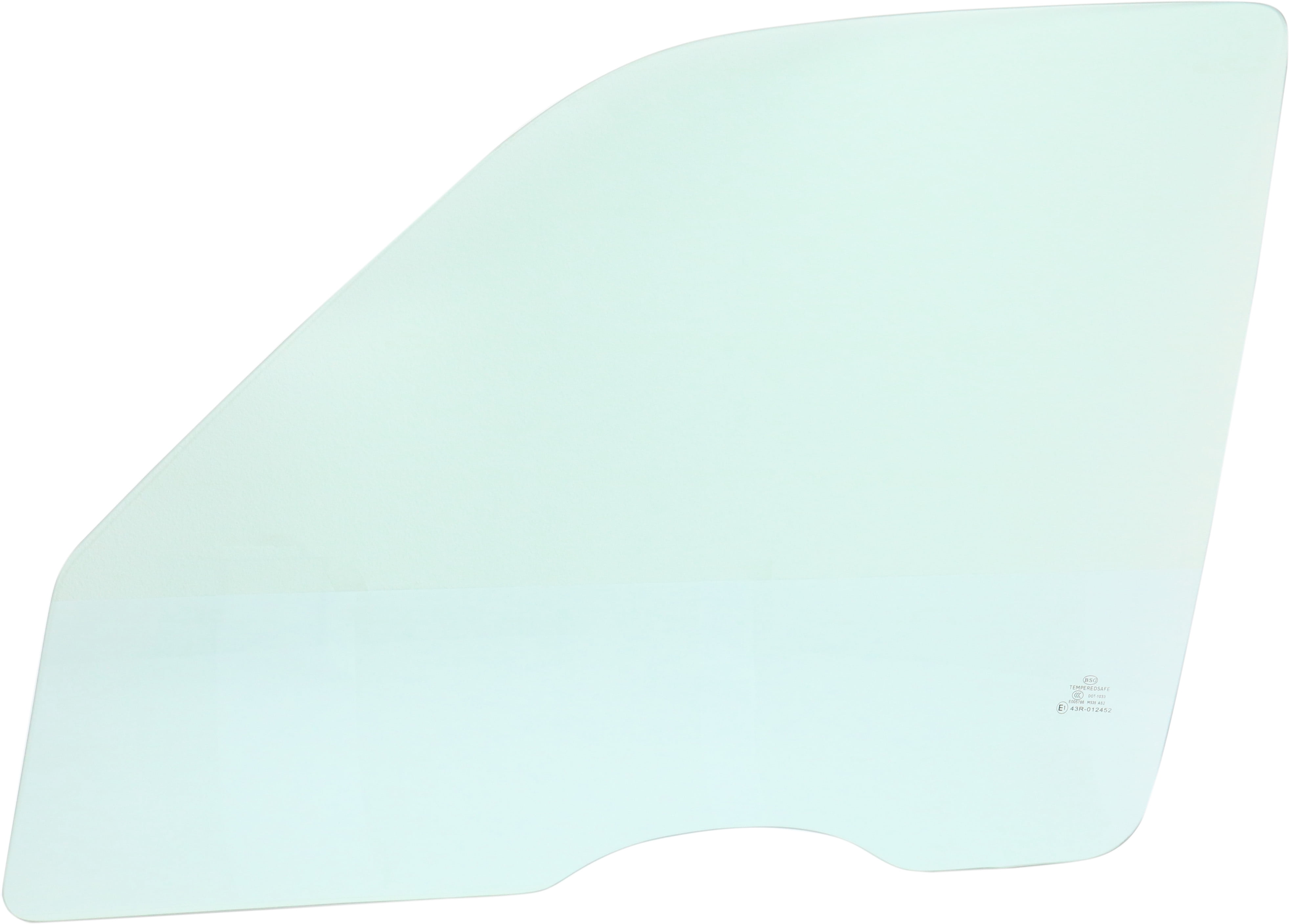 Door Glass Compatible with 1997-2001 Honda CR-V Front, Left Driver Green Tint FD20126 GTNN