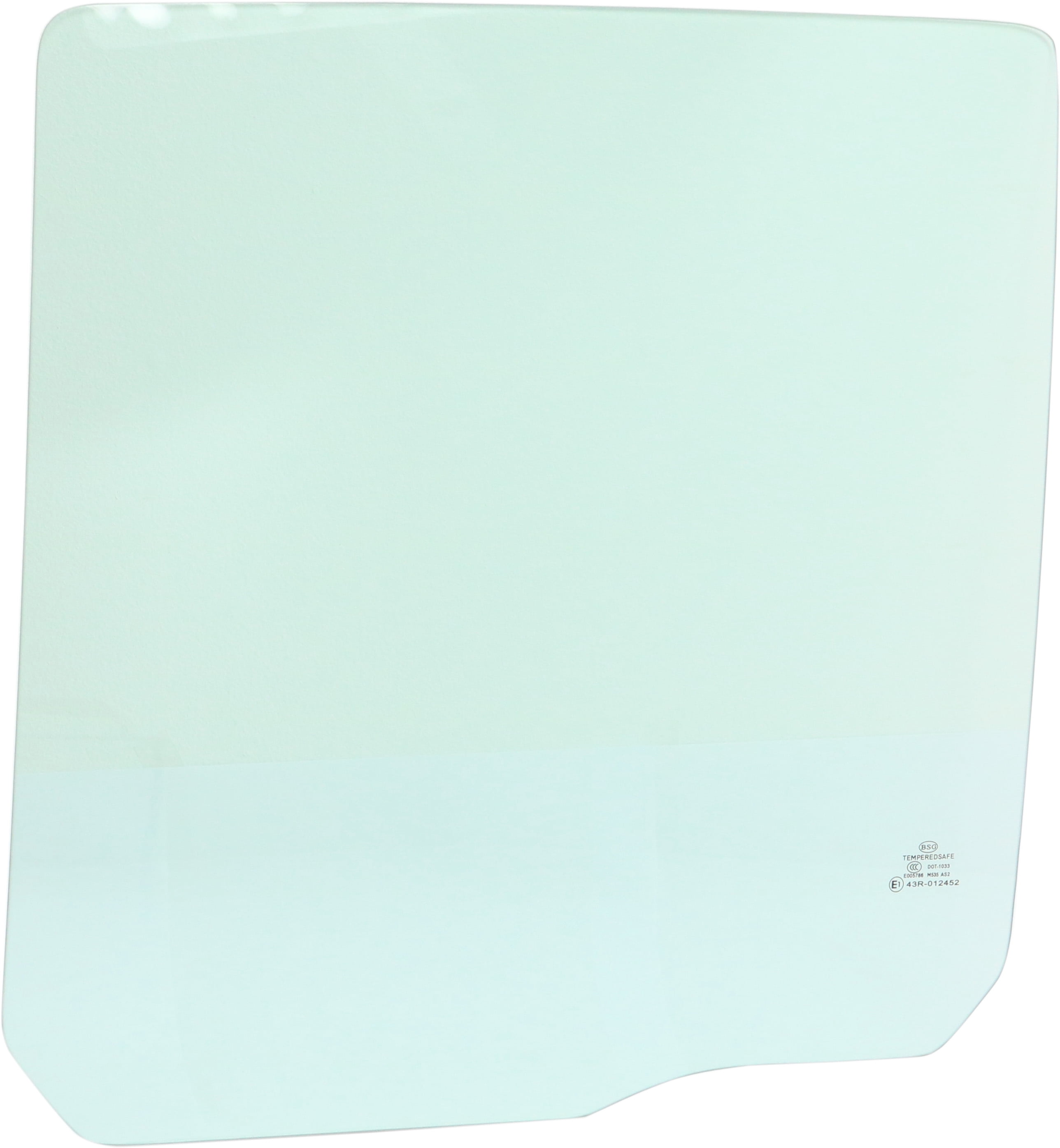 Door Glass Compatible with 1997-2001 Honda CR-V Rear, Left Driver Green Tint FD20128 GTNN
