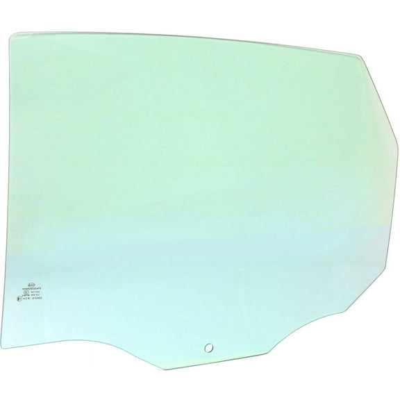 Door Glass Compatible with 2000-2007 Ford Focus Rear, Left Driver DD09525 GTNN