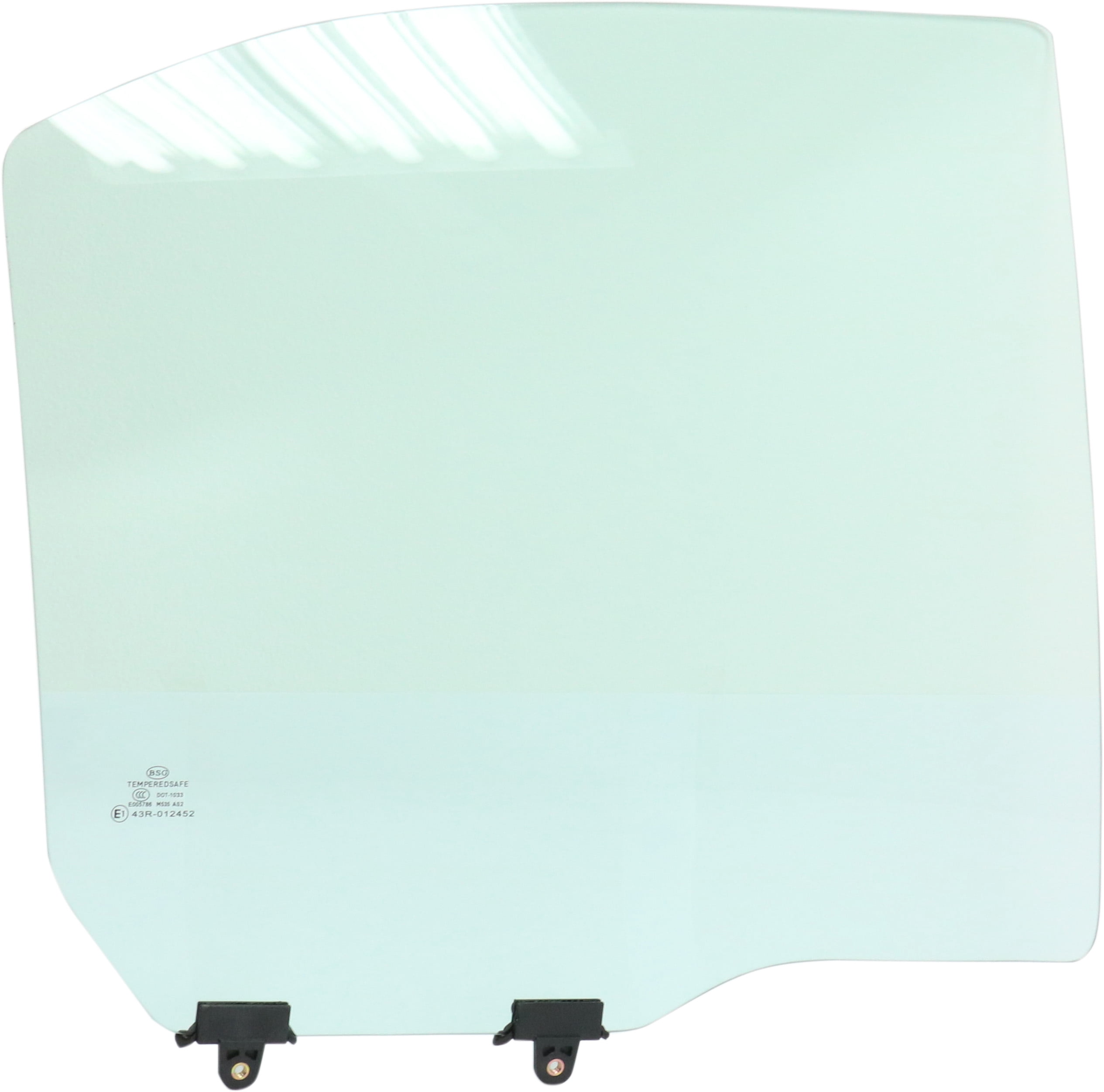 Door Glass Compatible with 2002-2006 Nissan Sentra Rear, Right Passenger Green Tint FD21031 GTYN