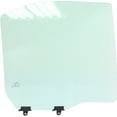 thumbnail image 1 of Door Glass Compatible with 2002-2006 Nissan Sentra Rear, Right Passenger Green Tint FD21031 GTYN, 1 of 3