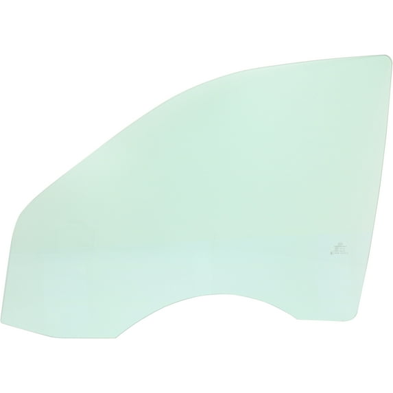 Door Glass Compatible with 2005 Jeep Grand Cherokee Front, Left Driver Green Tint DD10788 GTNN