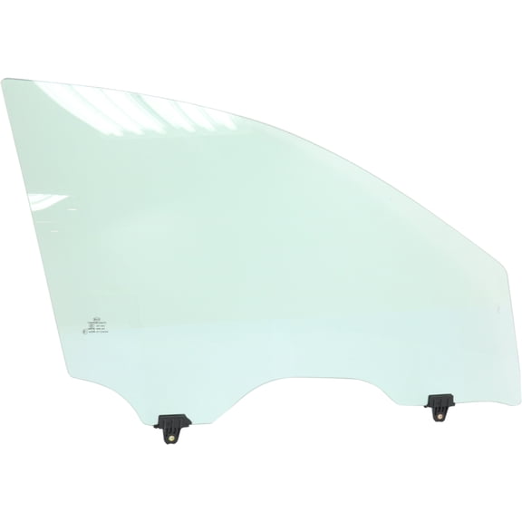 Door Glass Compatible with 2007-2008 Infiniti G35 2009-2013 G37 Front, Right Passenger Green Tint FD23311 GTYN