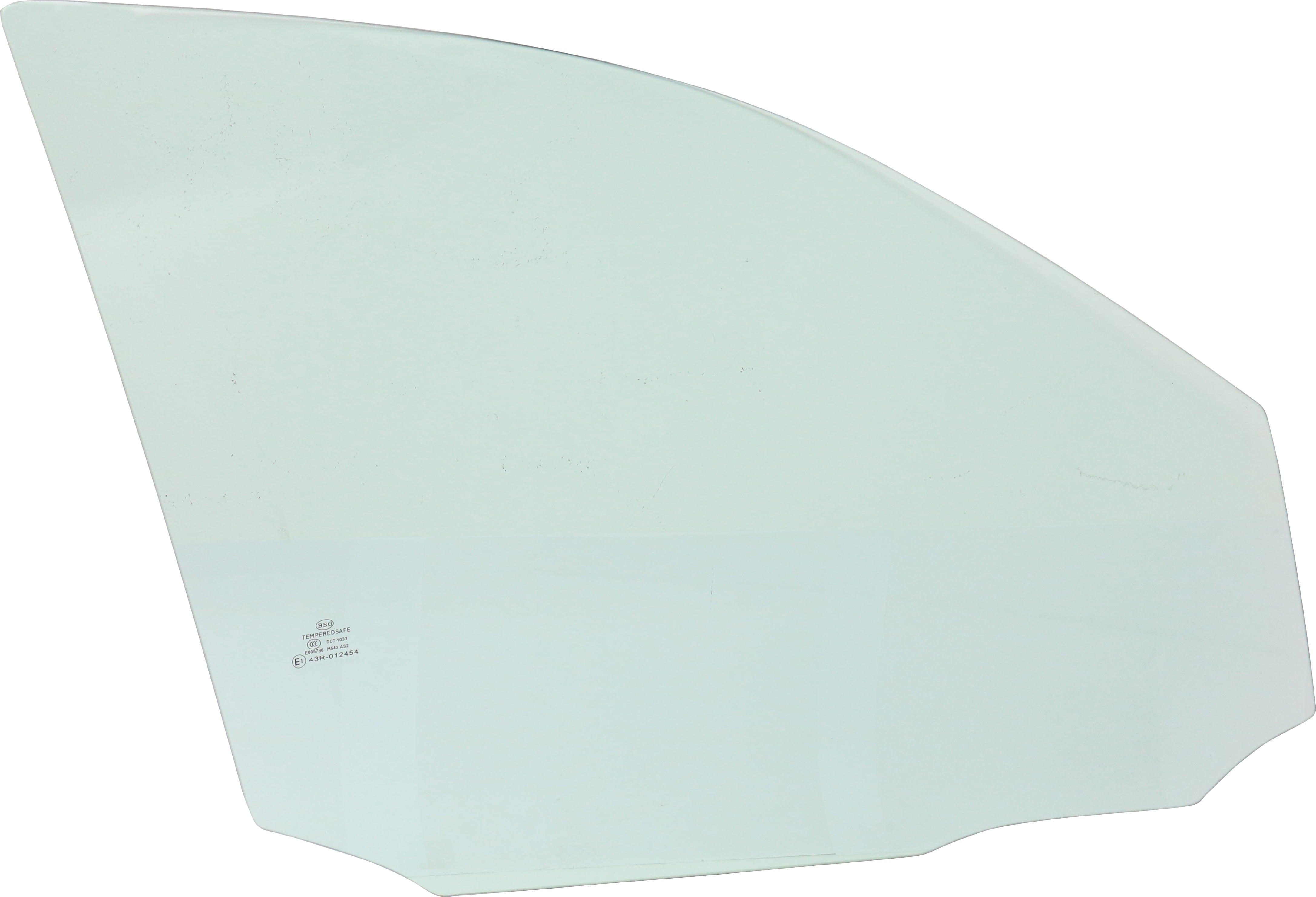 Door Glass Compatible with 2012-2014 Mercedes Benz C250 C300 Front, Right Passenger FD25427 GTNN