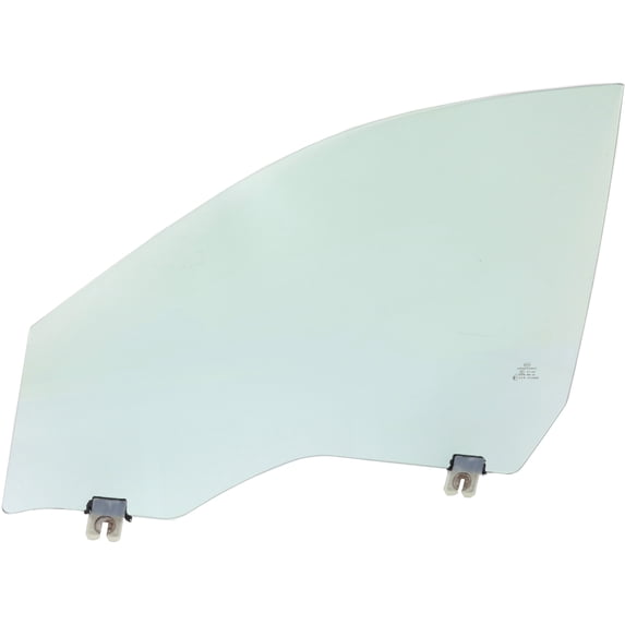 Door Glass Compatible with 2014-2022 Jeep Cherokee Front, Left Driver Clear DD12200 GTYN