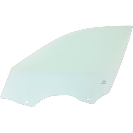 Door Glass Compatible with 2017-2019 BMW 330i xDrive 2017-2018 Front, Left Driver Green Tint FD25623 GTNN