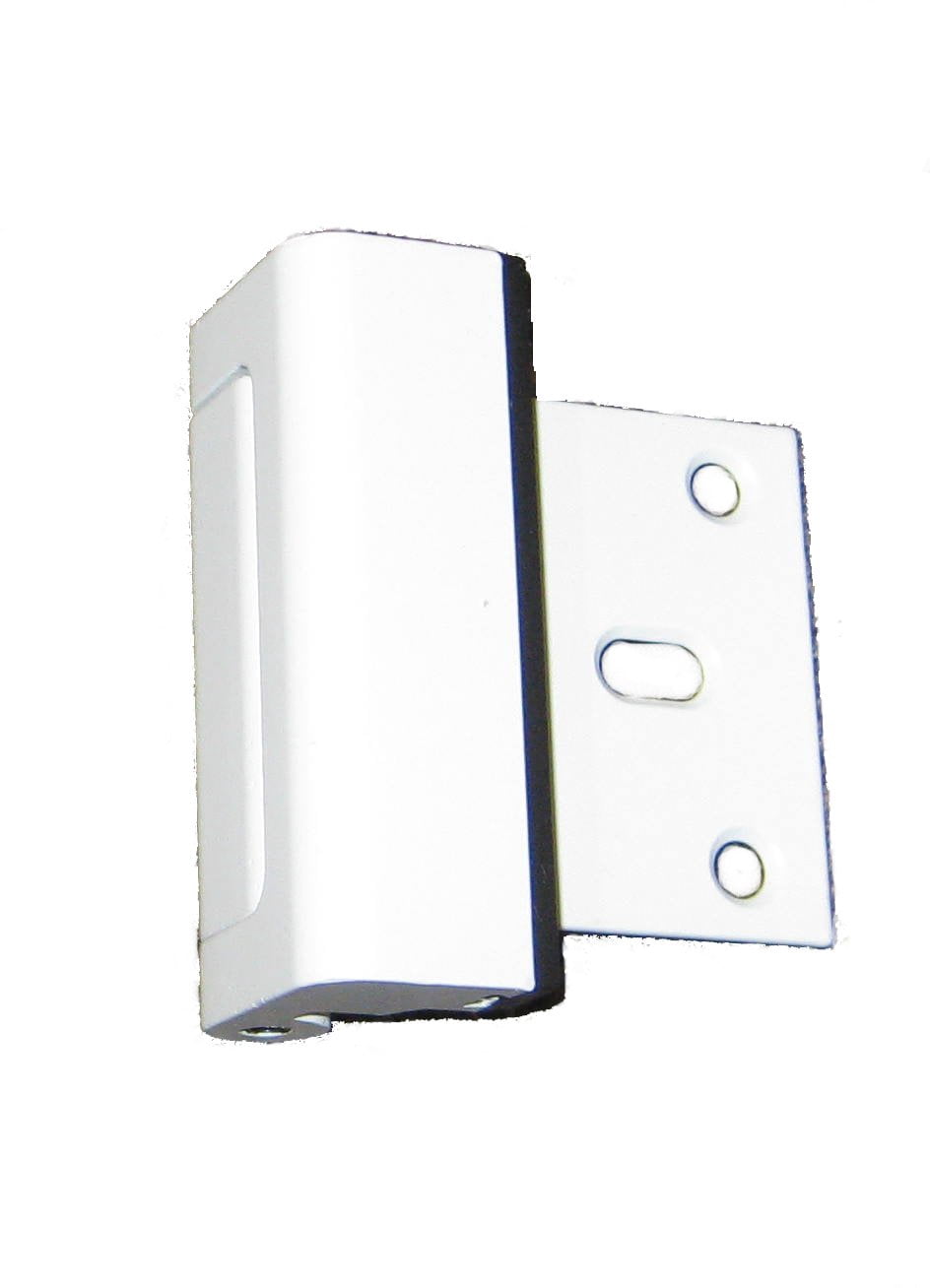 Door Guardian Home Security Door Reinforcement Lock for Inward Swinging Doors - Child Proof Lock Front Door - Extra Lock for Home from Inside - USA Based - White