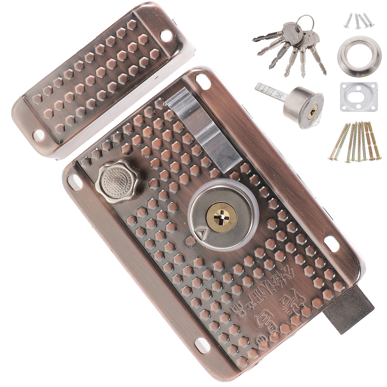 Door Handle Bolts Saftey Lock Door Night Latch Barrel Bolt Child Lock