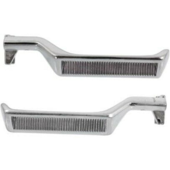 Door Handle Chrome Interior LH RH Pair Set For Bronco F100 F150 F250 F350 F100