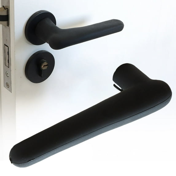 Door Handle Cover, Door Handle Protector, Silicone Door Handle Grip, Door Knob Protector, Safety Equipment Door Handle Cover, Door Handle Gloves, Protective Gear with Anti Collision Rubber Strips