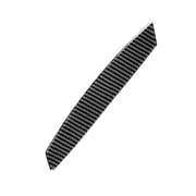 Door Handle Cover Sticker For BMW Z4 E85 2003-2008 Carbon Fiber + Rubber 2Pcs