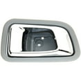 thumbnail image 1 of Door Handle For 03-08 Pilot Rear Left Green w/ Chrome Lever Plastic Fits select: 2004-2007 HONDA PILOT EX, 2003 HONDA PILOT EXL, 1 of 6
