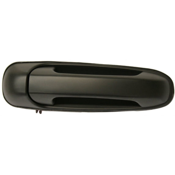 Door Handle For 1999-2004 Jeep Grand Cherokee Rear Left Smooth Black Plastic
