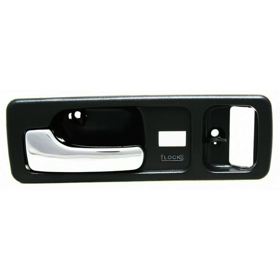 Door Handle For Honda 90-93 Accord Front With Gray Housing Power Lock Left Inner