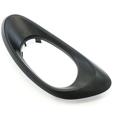 Door Handle Inside Trim Bezel Compatible with Trailblazer 2002-2009 Left Driver Side LH Black 15214501